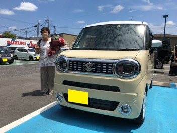 O様ＷＲスマイルご納車です♡